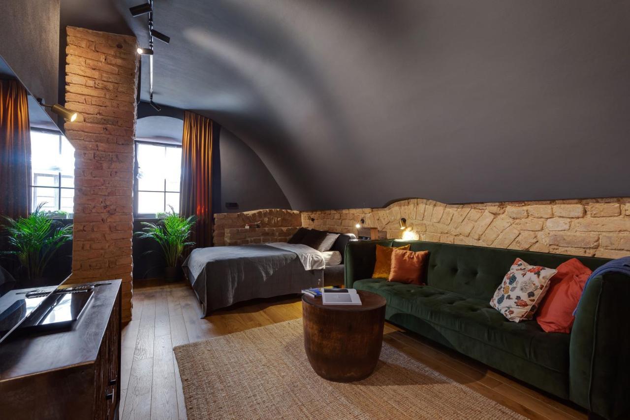 #Stayhere - Historic Vilnius Old Town Chic Studio Luaran gambar