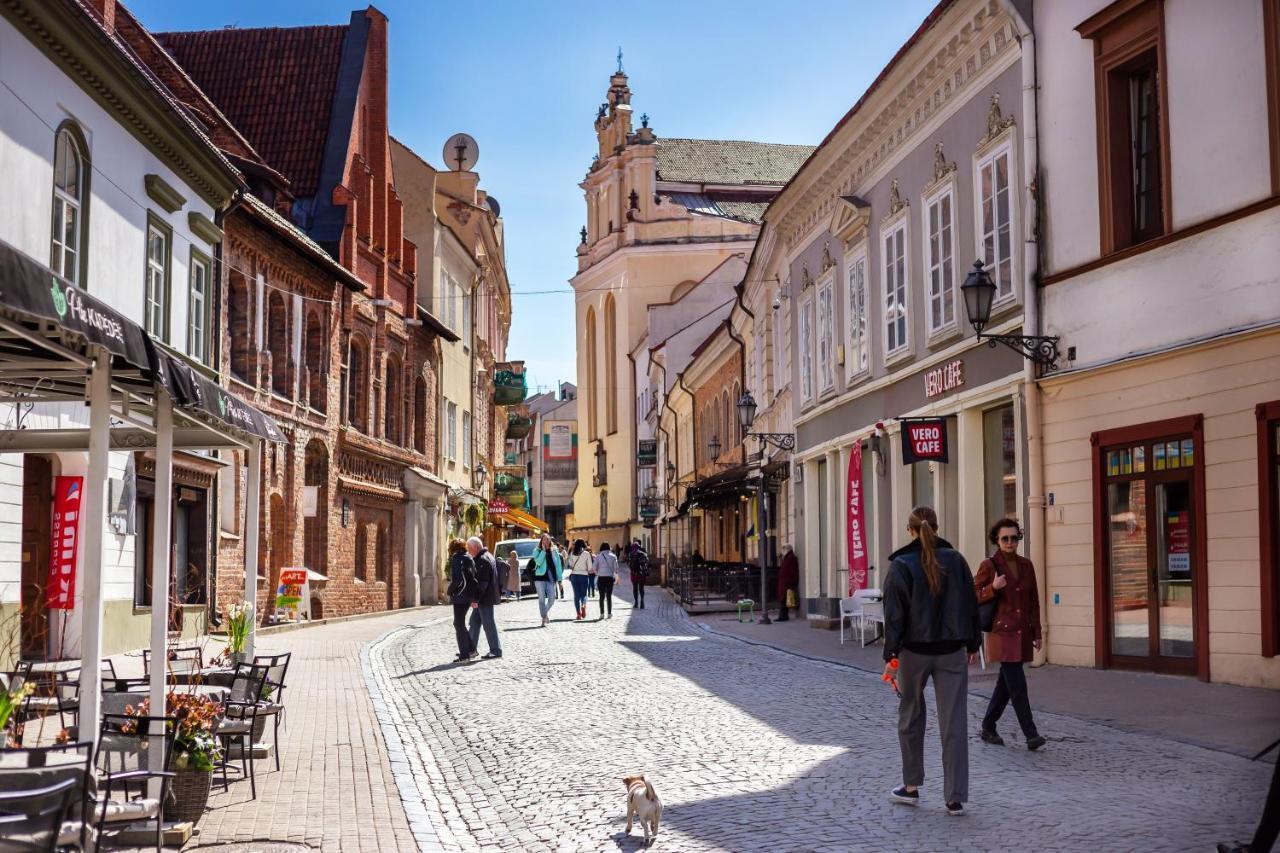 #Stayhere - Historic Vilnius Old Town Chic Studio Luaran gambar